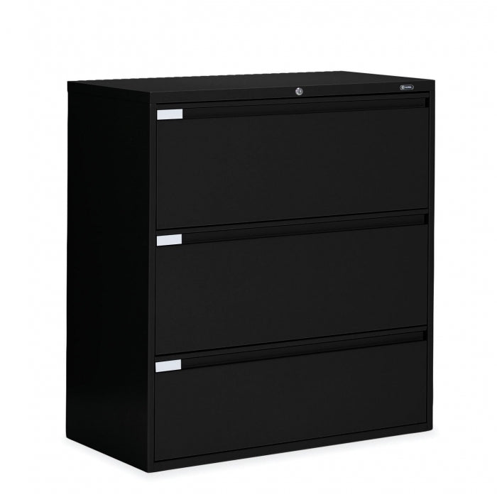 Global 3 Drawer Lateral File Cabinet - 42"W (9342P-3F1H) - Joe&