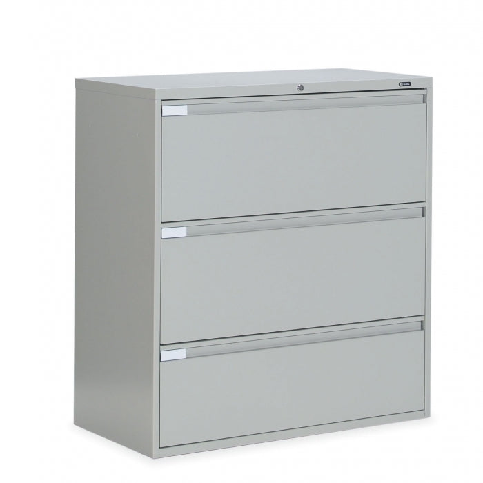 Global 3 Drawer Lateral File Cabinet - 42"W (9342P-3F1H) - Joe&