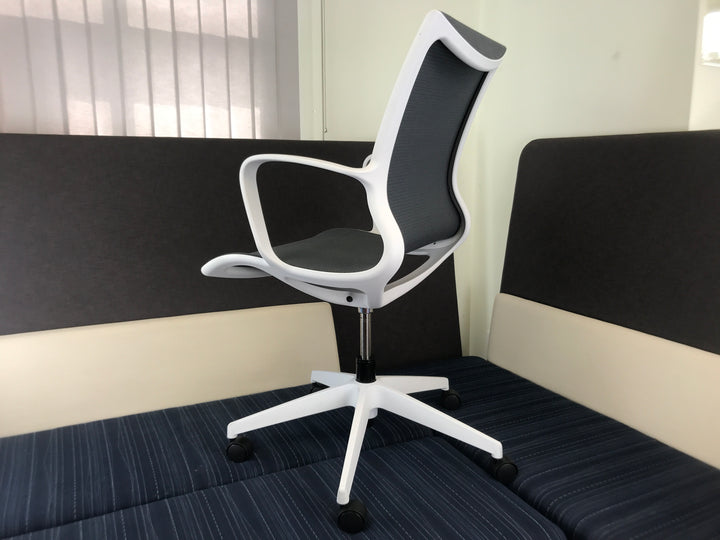 Global - Solar - Mesh Seat &amp; Back Tilter - Alabaster Frame - 8457 - Brand New
