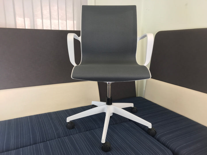 Global - Solar - Mesh Seat &amp; Back Tilter - Alabaster Frame - 8457 - Brand New