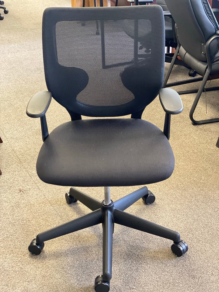 Keilhauer Simple Chair - Black on Black - Fully Featured - Pre-Owned