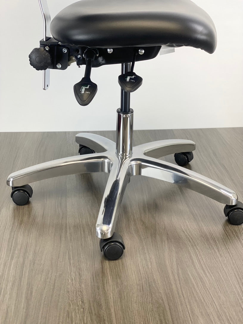 BIOFIT Ergonomic Vinyl Task Chair - Brand New - Antimicrobial Clean Room Lab Stool