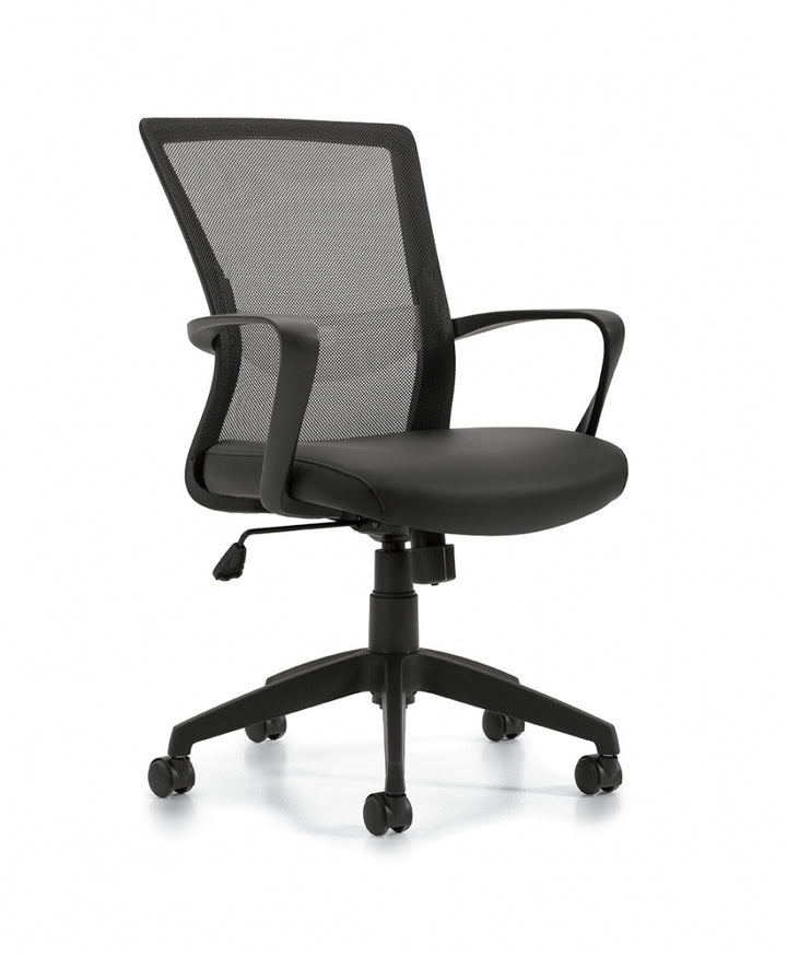 Mesh Medium Back Tilter - JD10705B-Conference and Management Chair