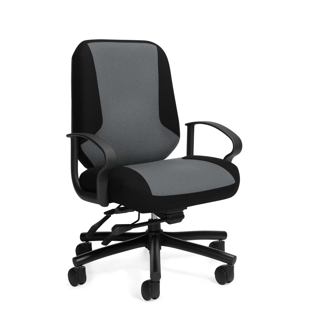 Global Furniture Group - Robust - Medium Back Heavy Duty Multi-Tilter - Rated for 500lbs. - 2527 - List Price: $1,963-Work and Task Chair