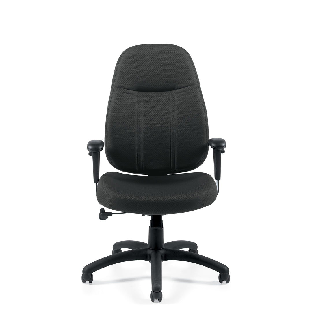 High Back Tilter Chair with Arms - JD11652-Work and Task Chair