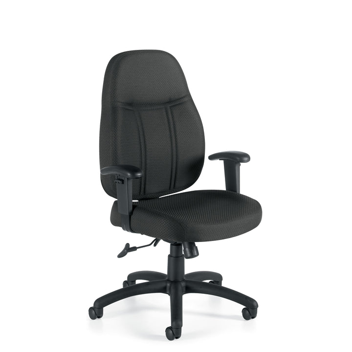 High Back Tilter Chair with Arms - JD11652-Work and Task Chair