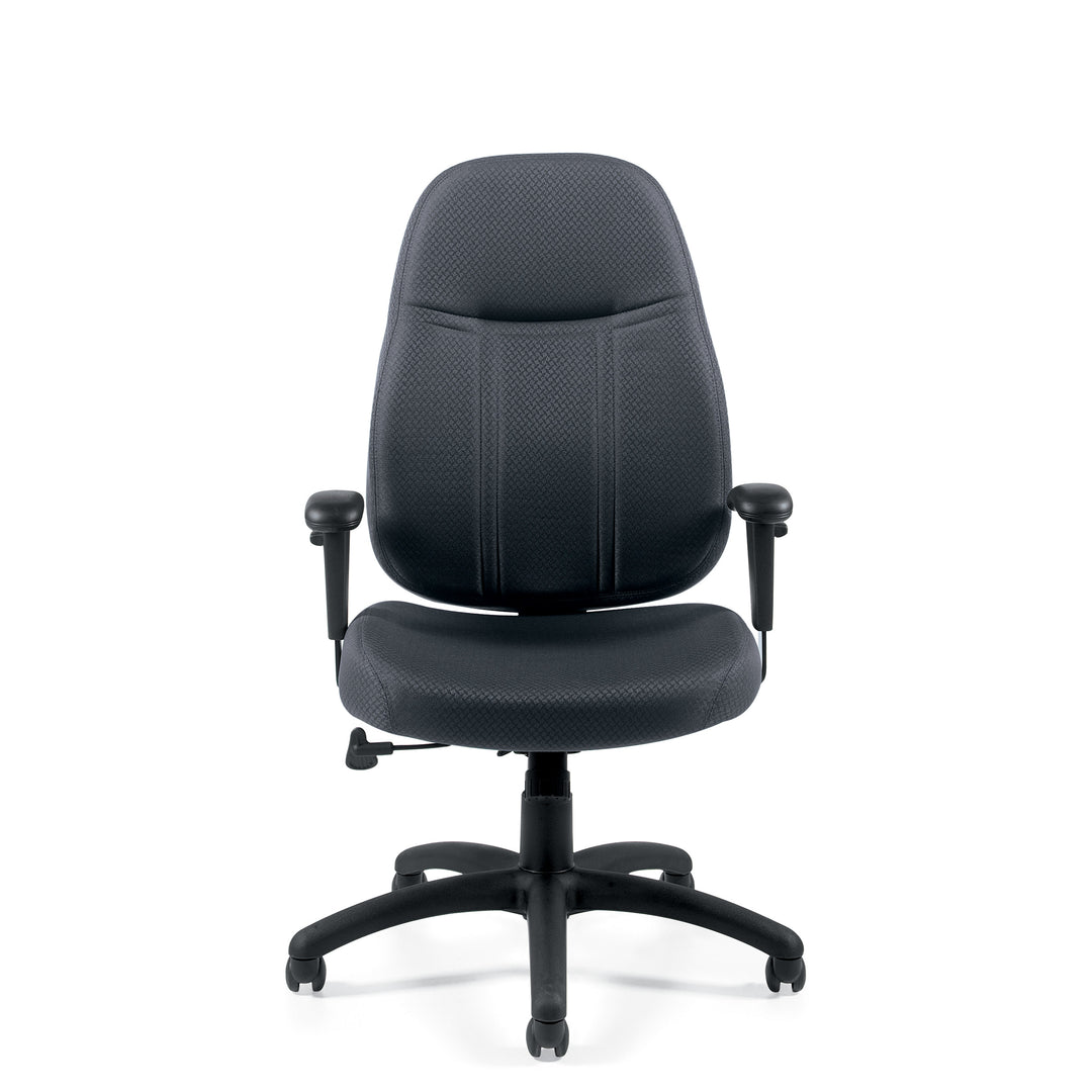 High Back Tilter Chair with Arms - JD11652-Work and Task Chair
