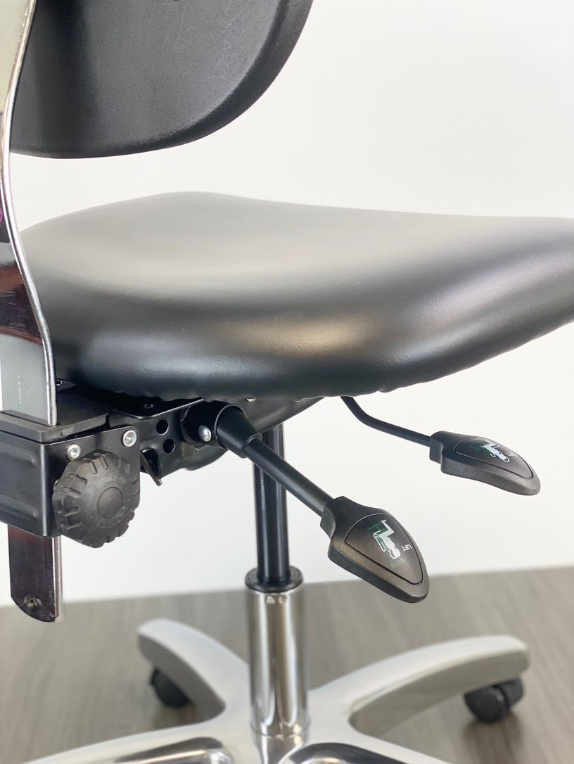BIOFIT Ergonomic Vinyl Task Chair - Brand New - Antimicrobial Clean Room Lab Stool