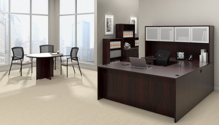 Laminate Desks - 36" Depth Options-Office Furniture