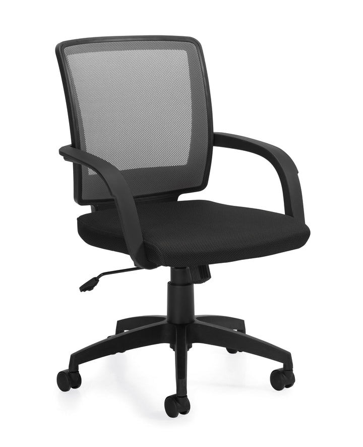 Mesh Back Managers Chair - JD10900B-Conference and Management Chair
