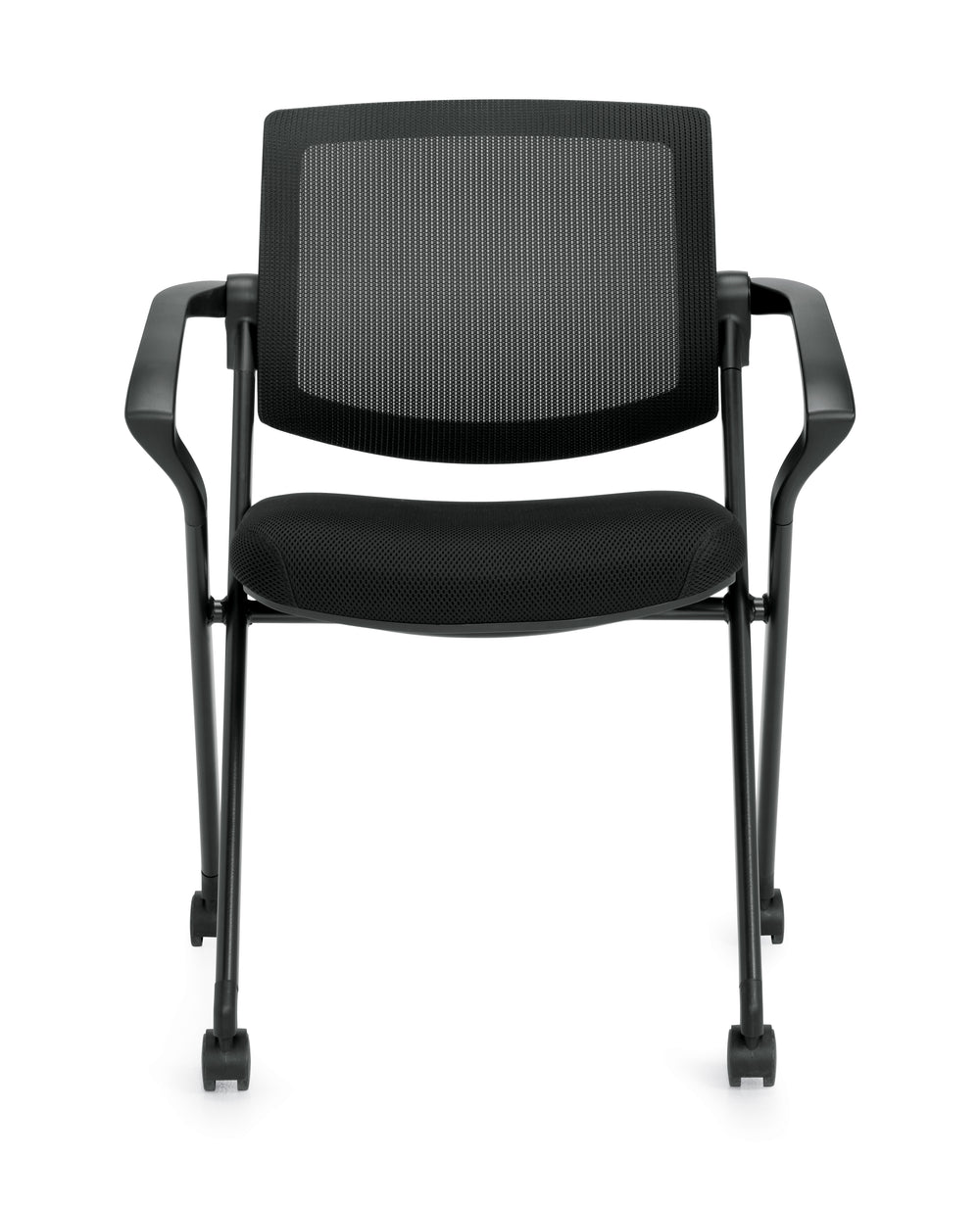 Mesh Back Flip Seat Nesting Chair - JD11340B - Joe's Discount Office Furniture