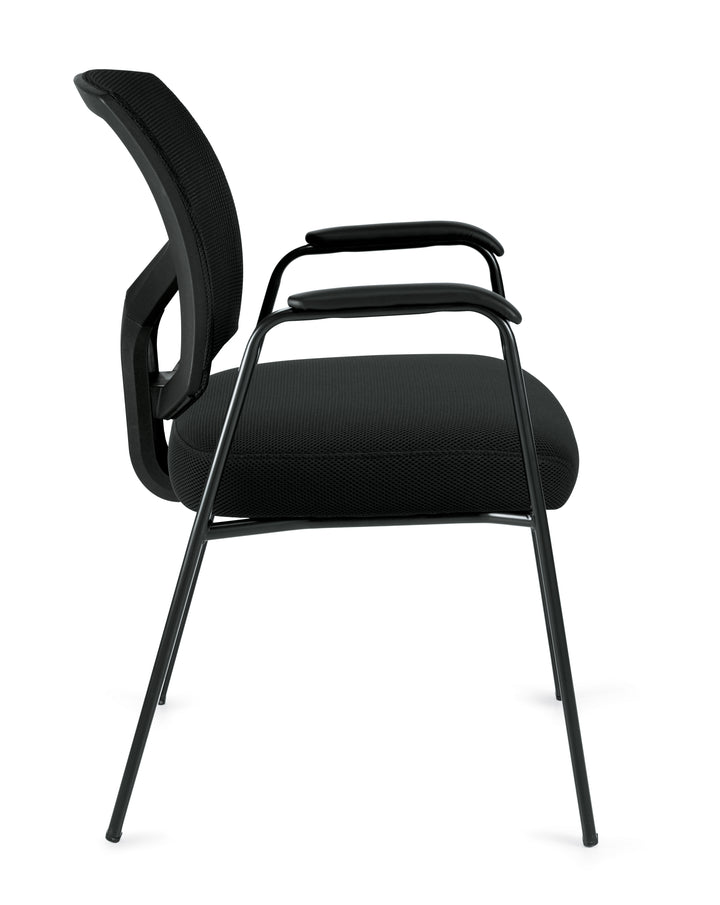 Mesh Back Guest Chair - JD11512B-Guest and Stack Chair