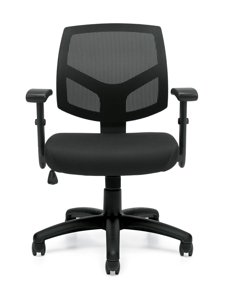Mesh Back Task Chair - JD11514B-Work and Task Chair