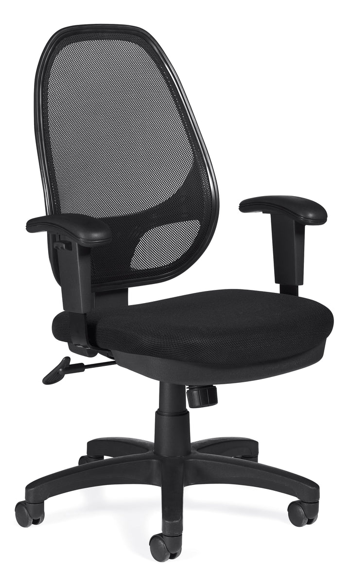 Mesh Back Managers Chair - JD11641B-Work and Task Chair