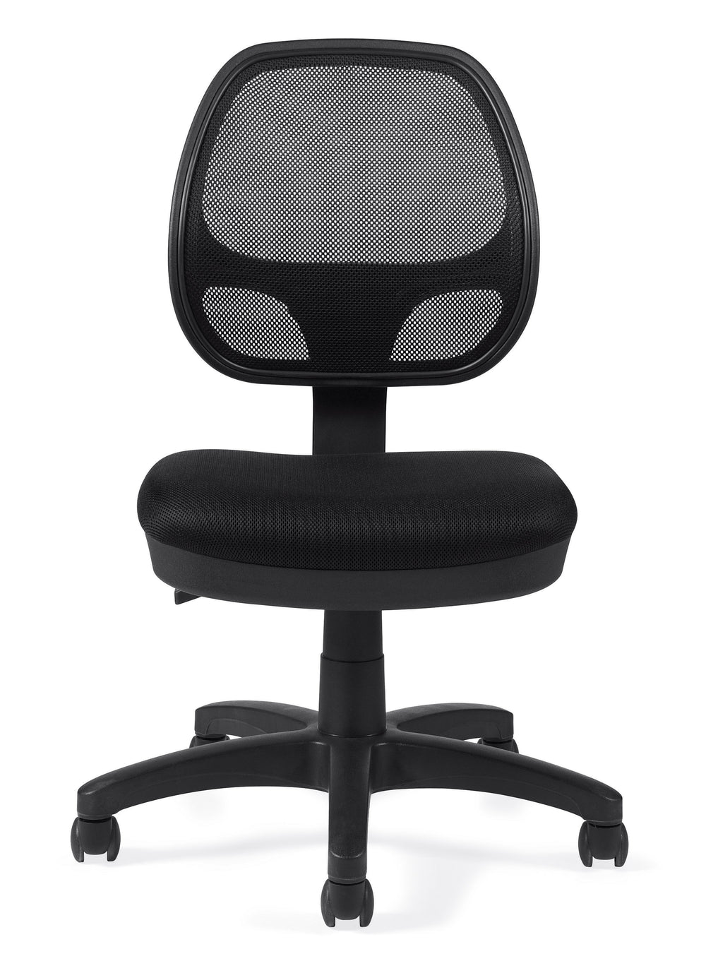Mesh Back Armless Task Chair - JD11642B - Joe's Office Furniture