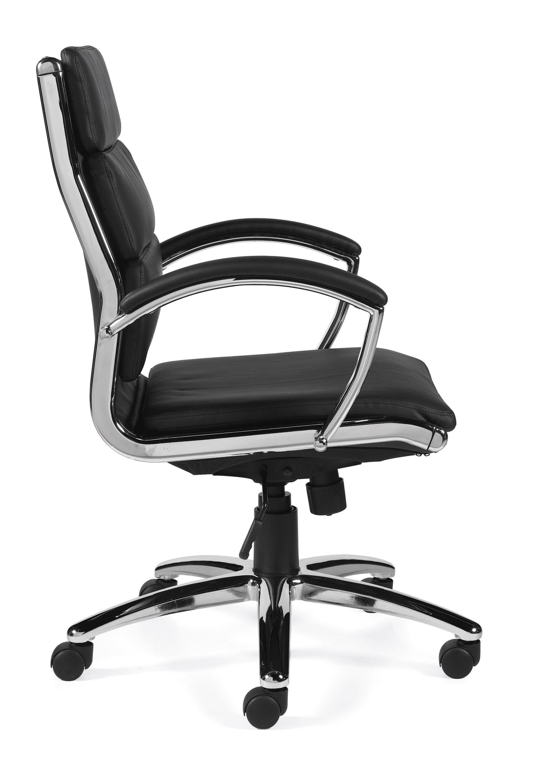 Segmented Cushion Chair - JD11648B-Conference and Management Chair