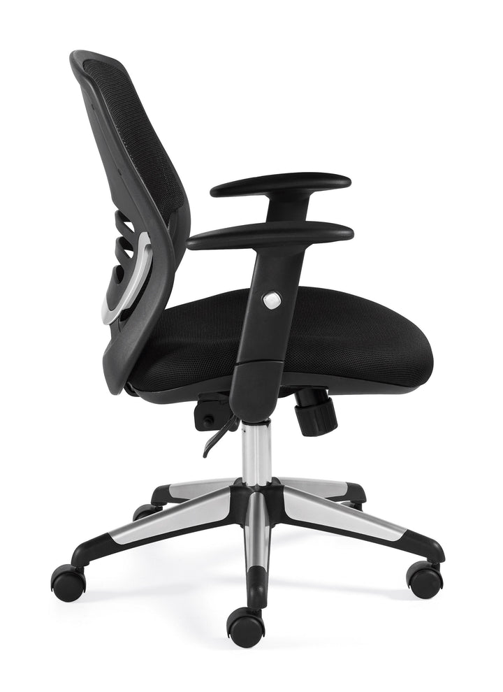 Mesh Mid-Back Managers Chair - JD11686B-Work and Task Chair