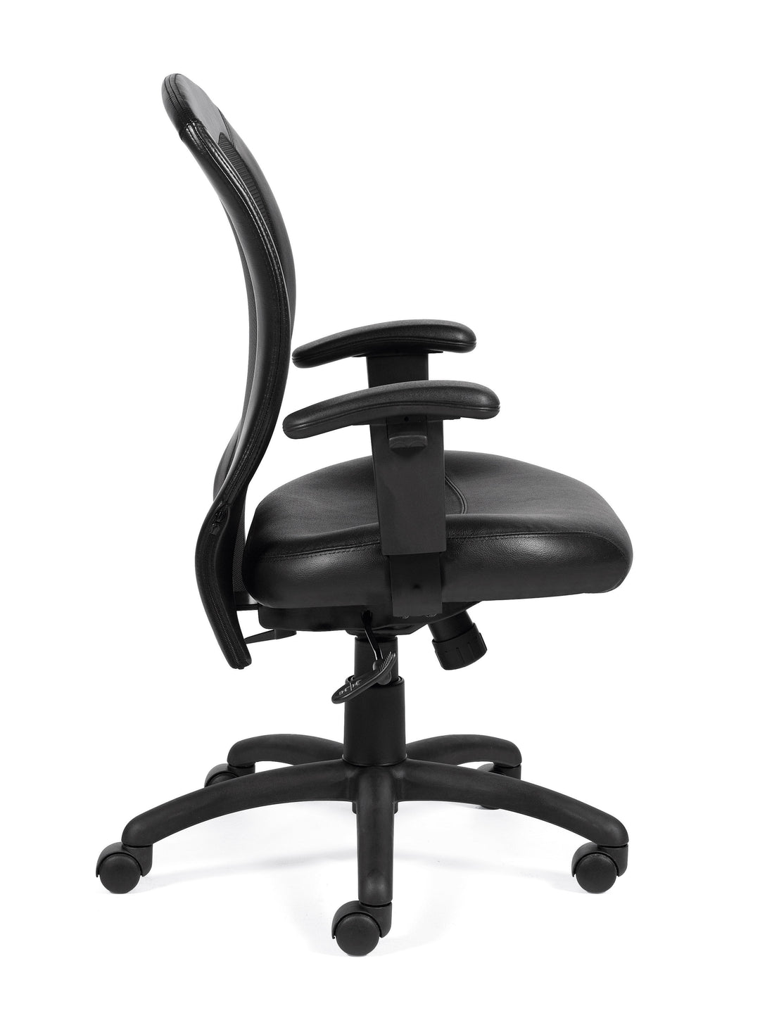 Luxhide Adjustable Mesh Back Ergonomic Chair - JD11692-Work and Task Chair