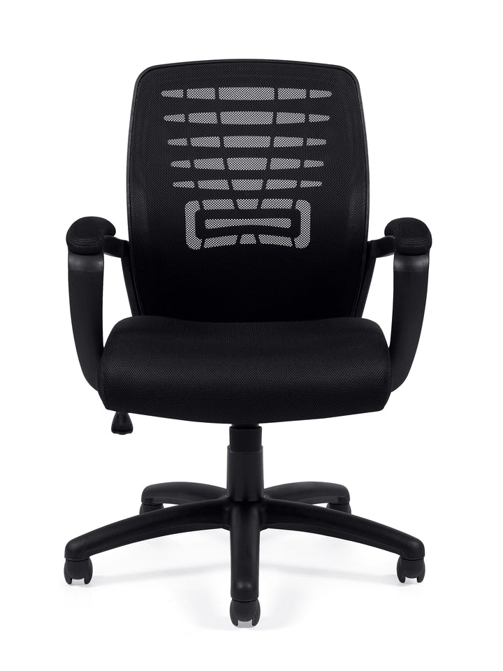 Mesh Back Managers Chair - JD11750B-Conference and Management Chair