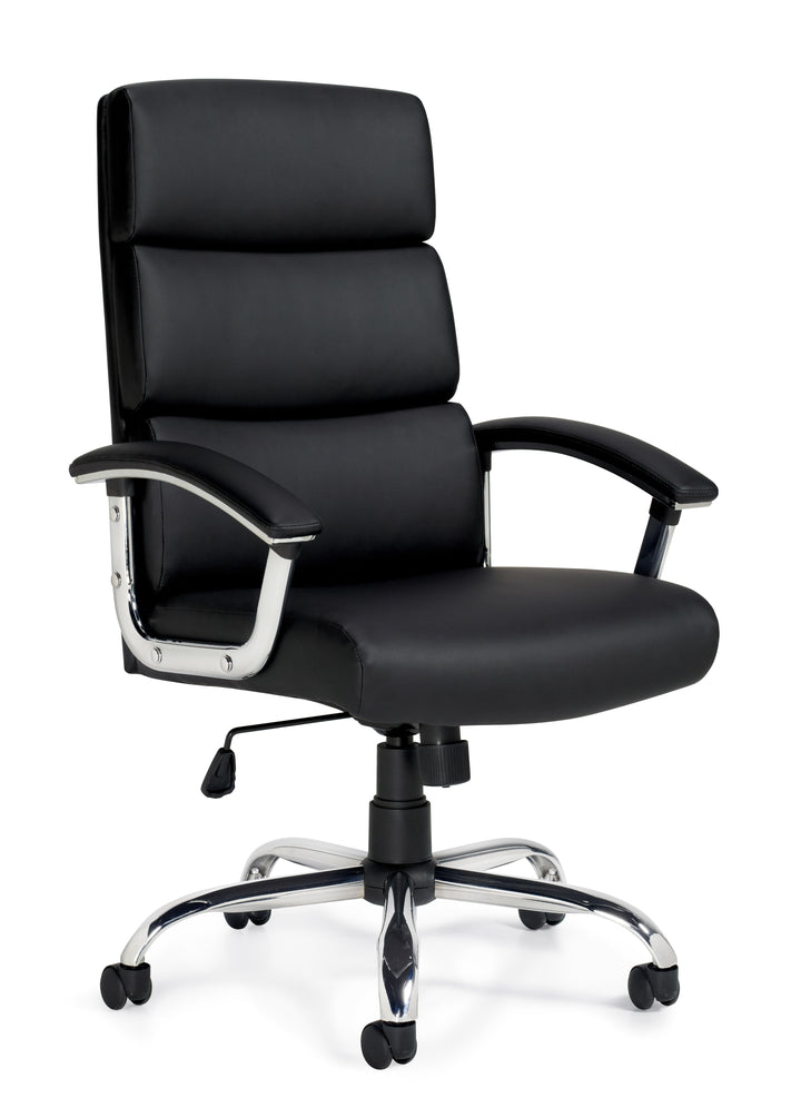 Segmented Cushion Chair - JD11858B-Conference and Management Chair
