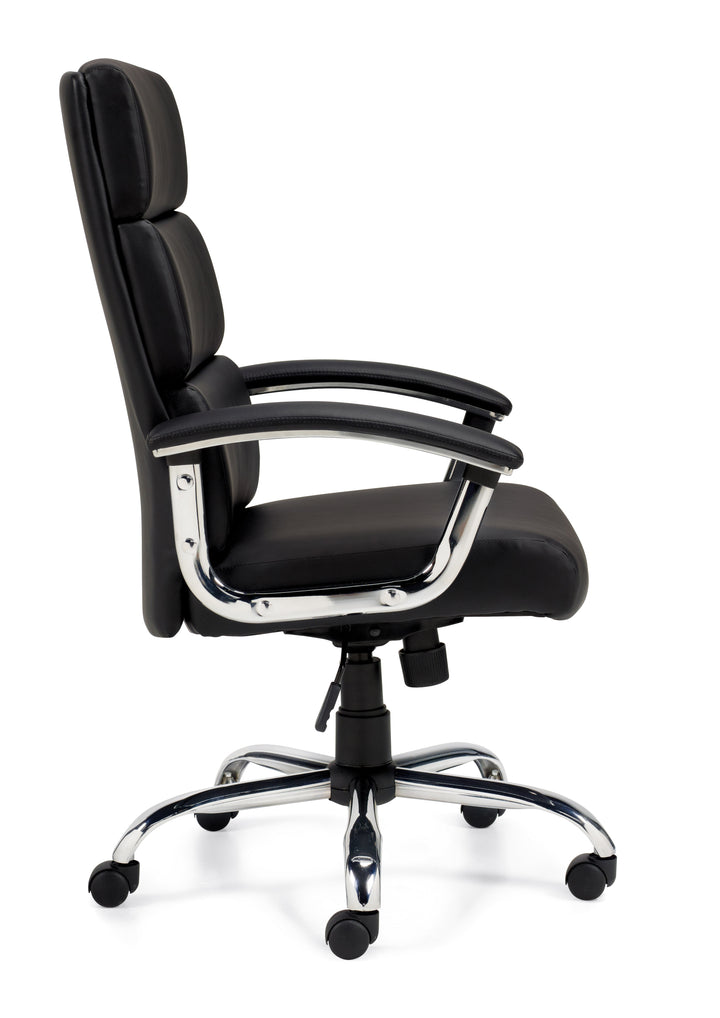 Segmented Cushion Chair - JD11858B-Conference and Management Chair