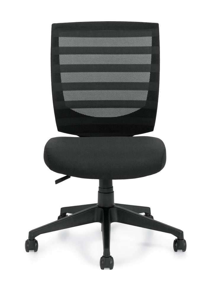 Mid Back Armless Task Chair - JD11922B-Work and Task Chair