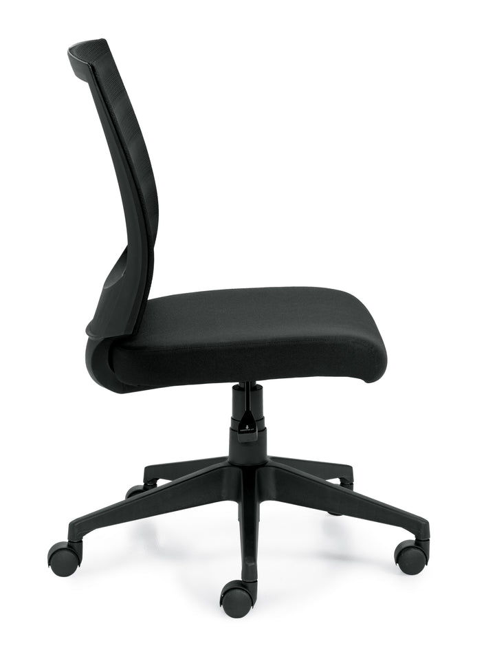 Mid Back Armless Task Chair - JD11922B-Work and Task Chair