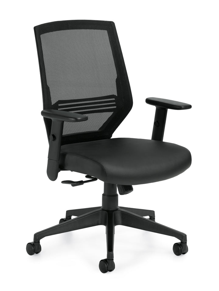 Mesh High Back Management Chair - JD12112B-Work and Task Chair
