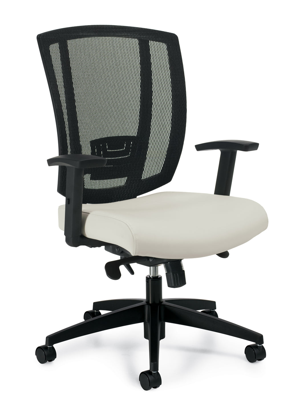 Upholstered Seat and Mesh Back Synchro-Tilter - JD3101 - Joe's Office Furniture