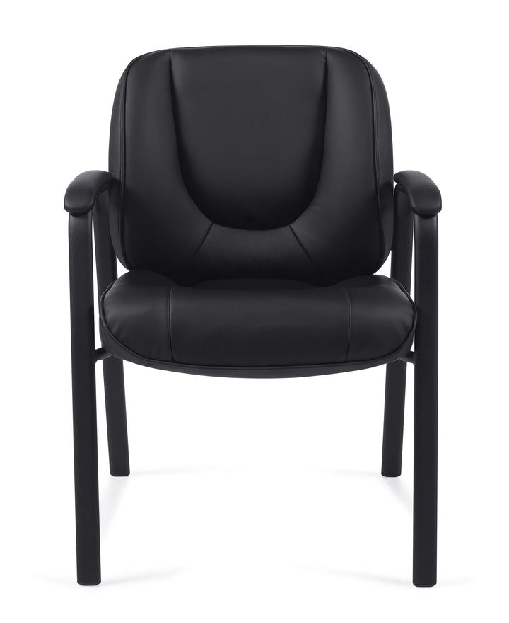 Luxhide Guest Chair - JD3915B-Guest and Stack Chair