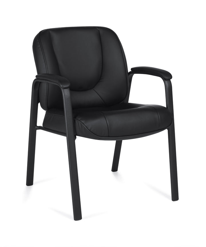 Luxhide Guest Chair - JD3915B-Guest and Stack Chair