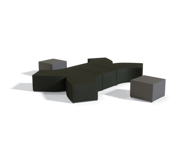 Modular Ottoman - Square Shaped - JD13012-Lounge Seating