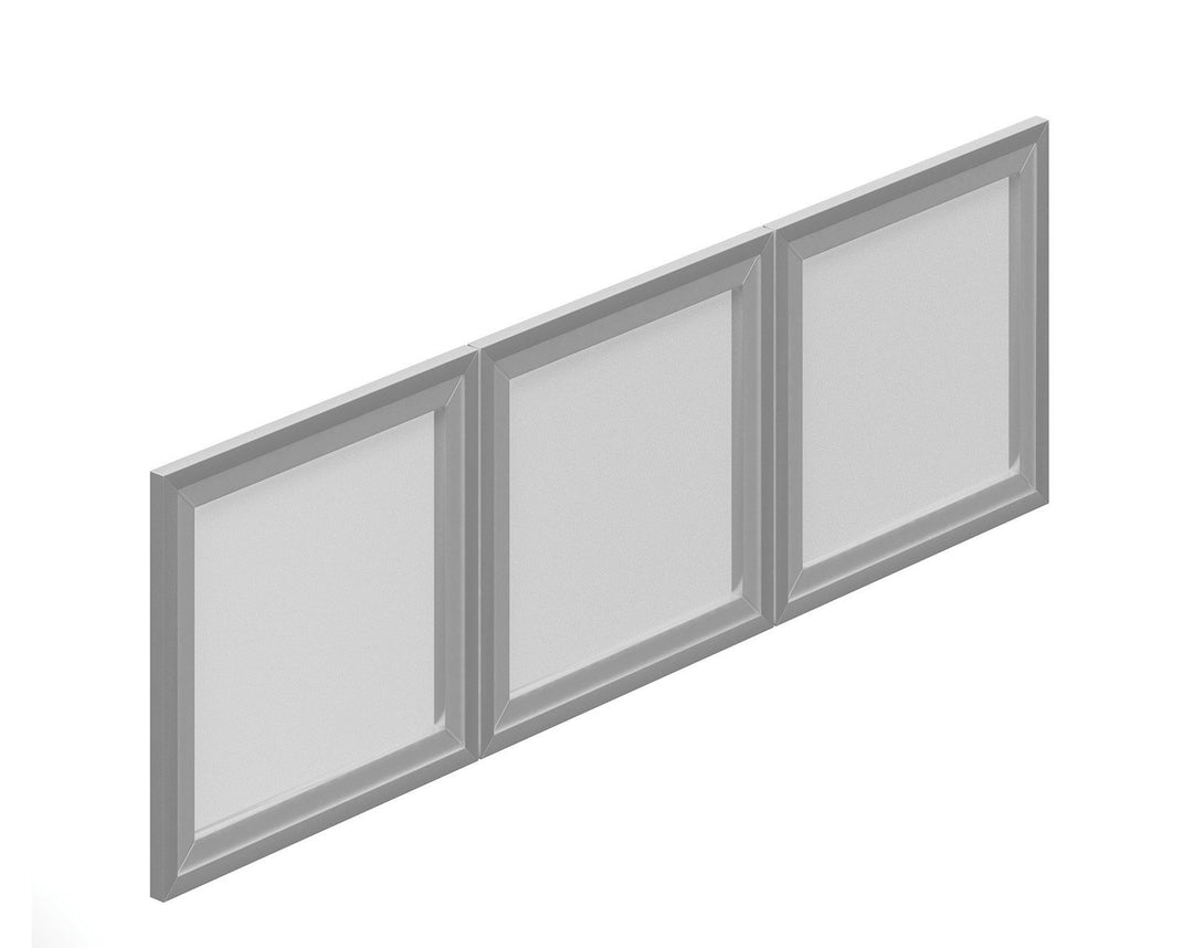 Silver Doors with Frosted Glass-Office Furniture