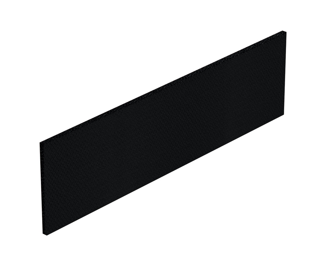 Black Fabric Tackboard for Hutch-Office Furniture