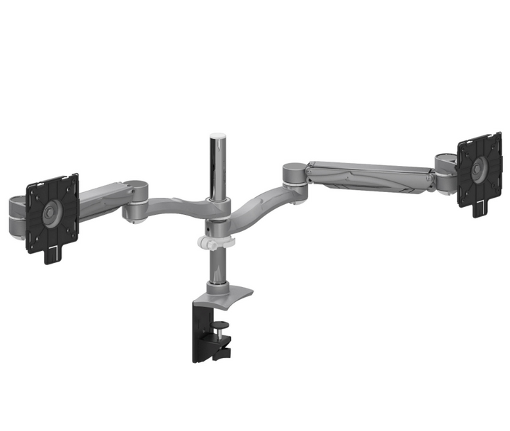 Global - Monitor Arms - Dual Screen - Double Extension - Height Adjustable Pole Base - (MON2SDEH) - List Price: $936 - Joe&