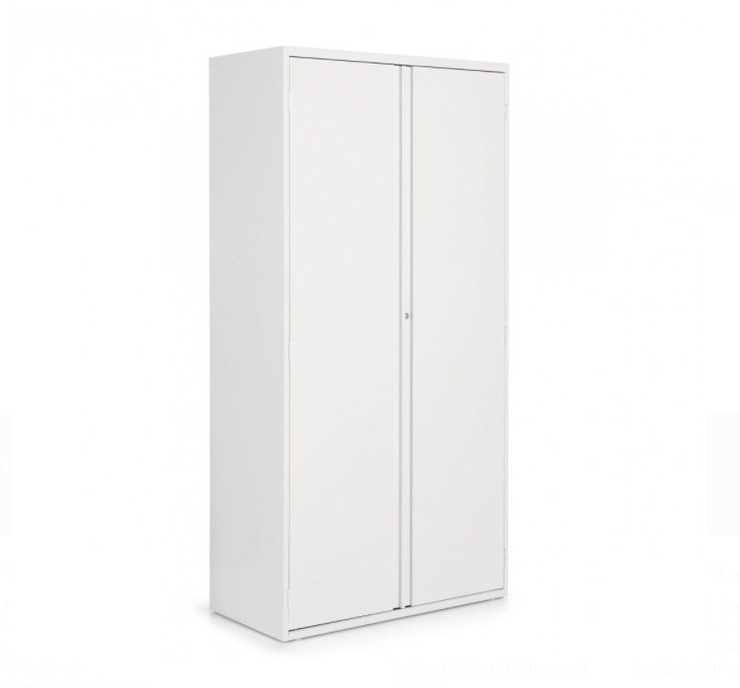 Global Storage Cabinet with Looped Full Pull Handle (9336P-S72L)