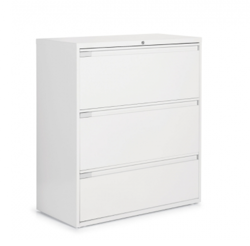 Global 3 Drawer Lateral File Cabinet - 36"W (9336P-3F1H)
