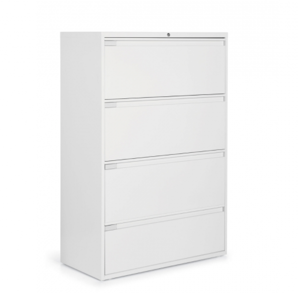Global 4 Drawer Lateral File Cabinet - 36"W (9336P-4F1H)