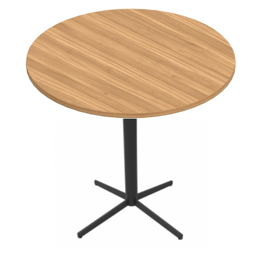 Round Tables - Black "X" Base-Office Furniture