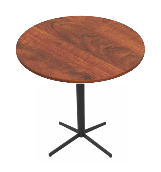 Round Tables - Black "X" Base-Office Furniture