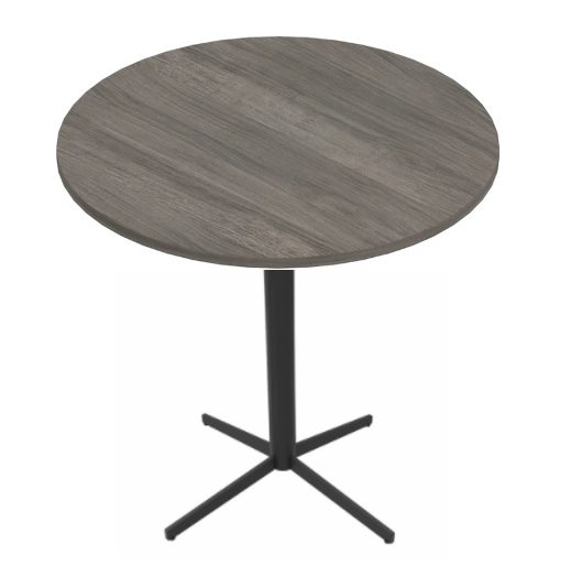 Round Tables - Black "X" Base-Office Furniture