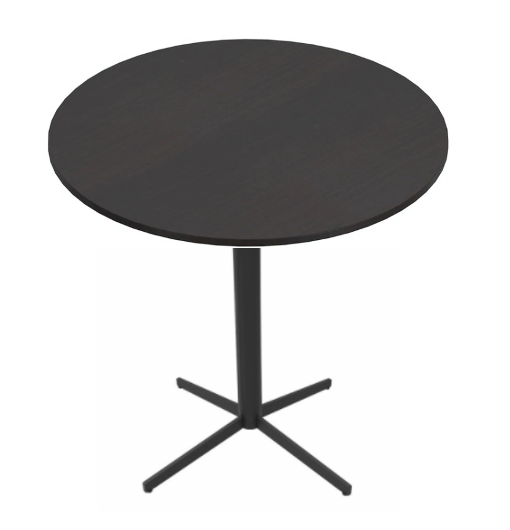 Round Tables - Black "X" Base-Office Furniture