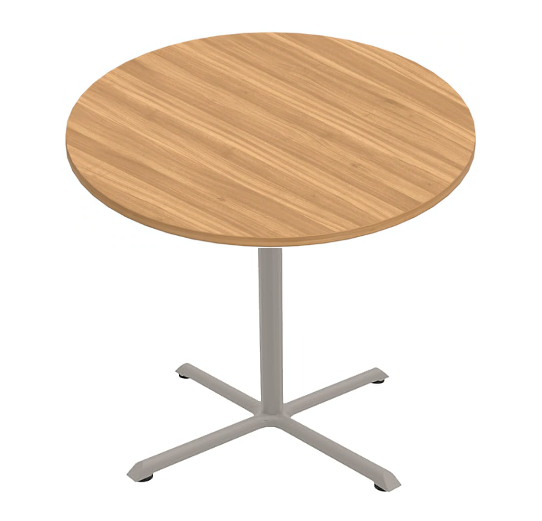 Round Tables - Tungsten "X" Base-Office Furniture