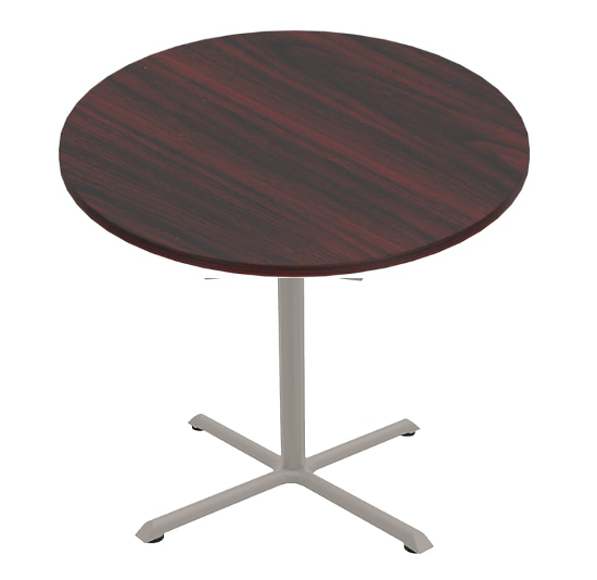 Round Tables - Tungsten "X" Base-Office Furniture