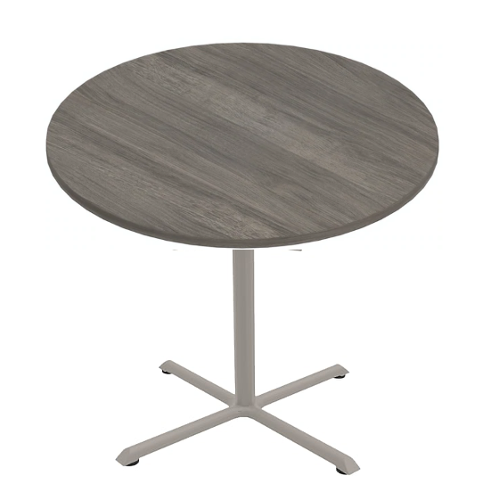 Round Tables - Tungsten "X" Base-Office Furniture