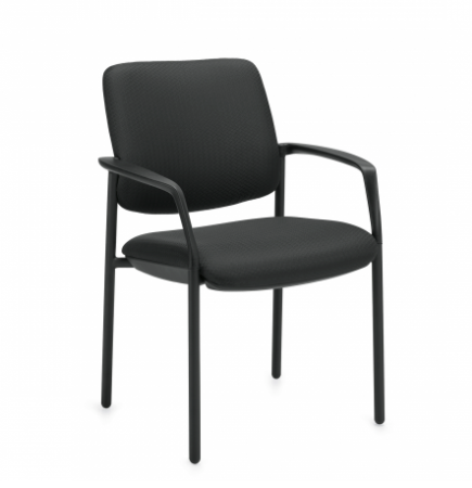 Upholstered Guest Chair - JD3918B-Guest and Stack Chair