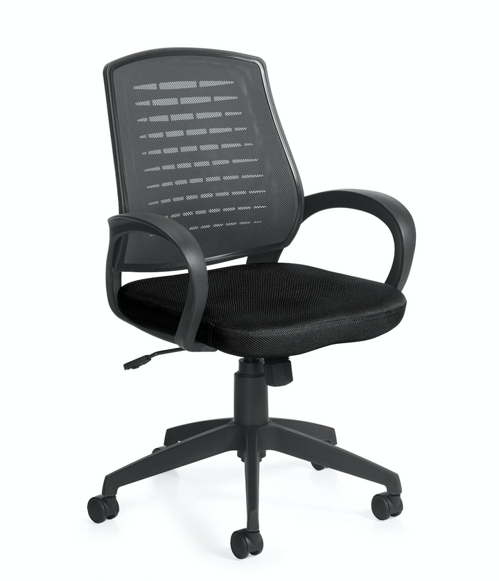 Mesh Back Tilter - JD10902B-Conference and Management Chair