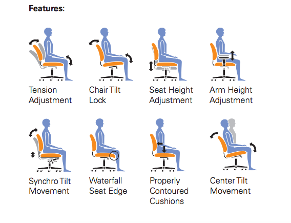 Mesh Back Managers Chair - JD11641B-Work and Task Chair