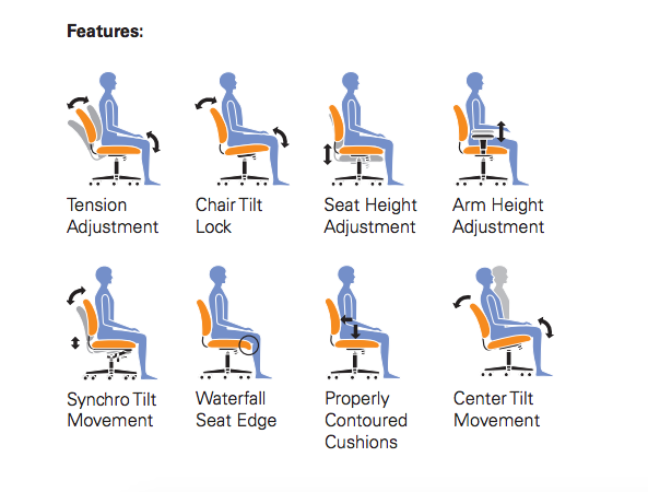 Mesh Back Managers Chair - JD11647B-Work and Task Chair