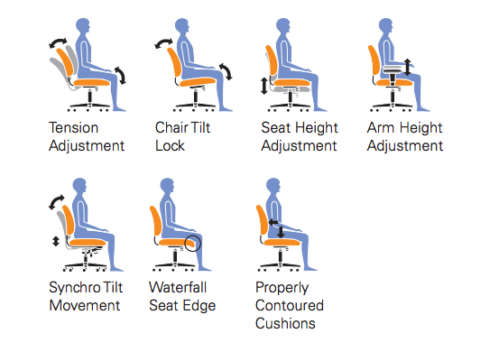 Mesh Executive Chair - JD10904B-Work and Task Chair